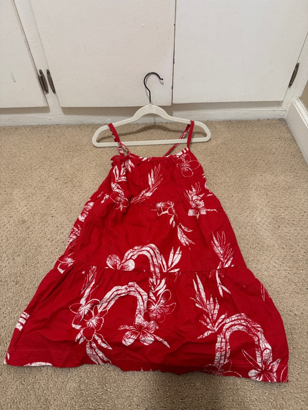 Patagonia Red Floral Sundress for Kids